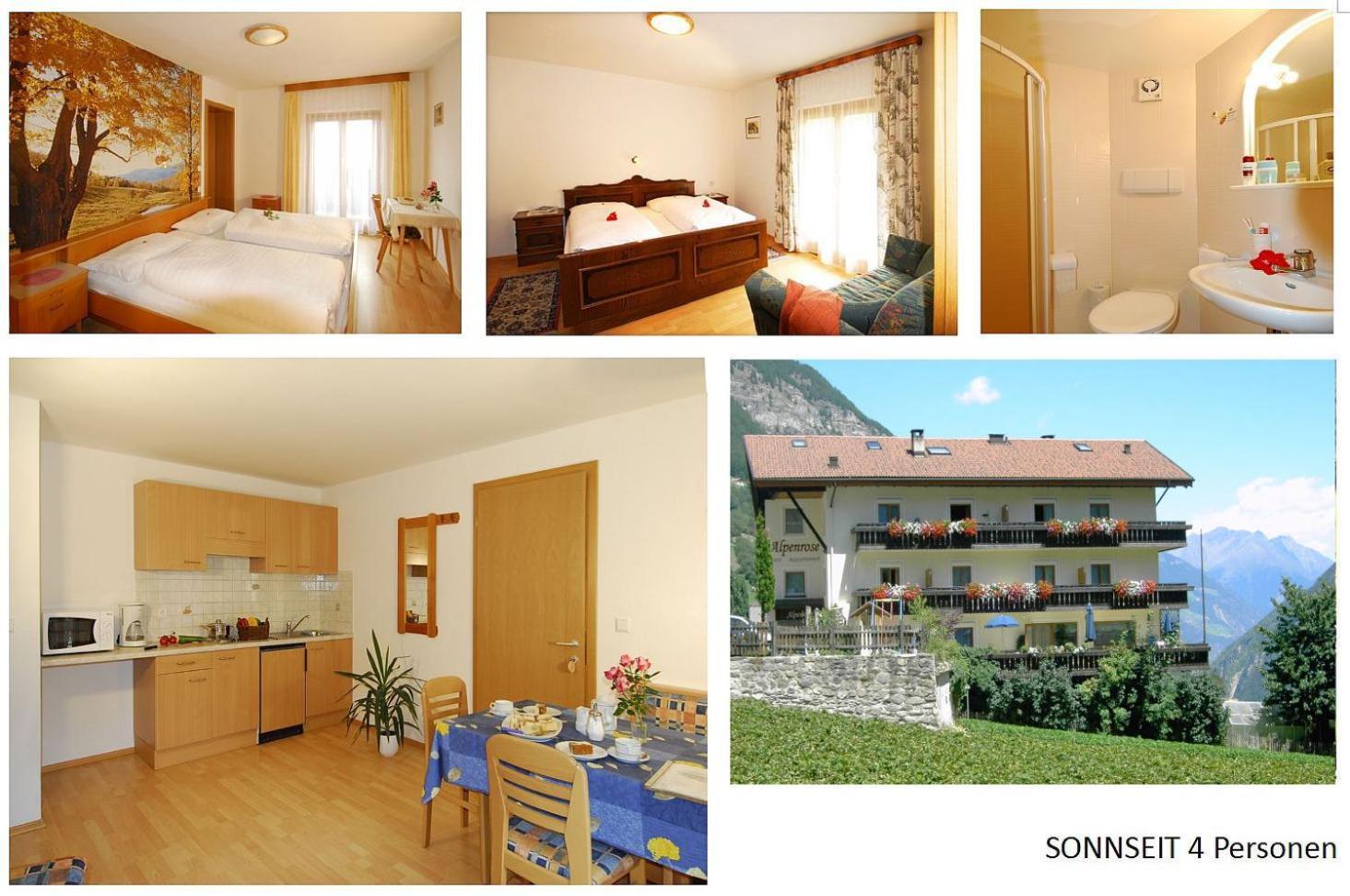Aparthotel Alpenrose Martell Exterior foto